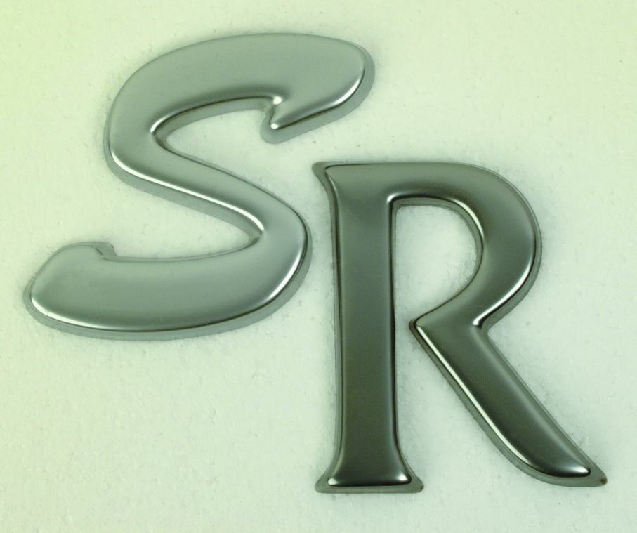 Silver Acrylic Letters